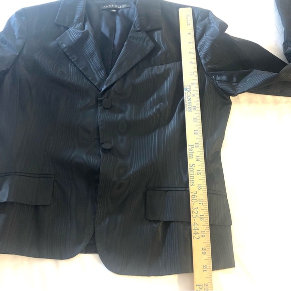 Vintage Anne Klein Haute Couture evening acetate blazer - Picture 7 of 11
